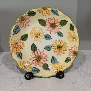 Longaberger Sunflower Serving Platter